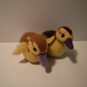 Handmade Felted duckling